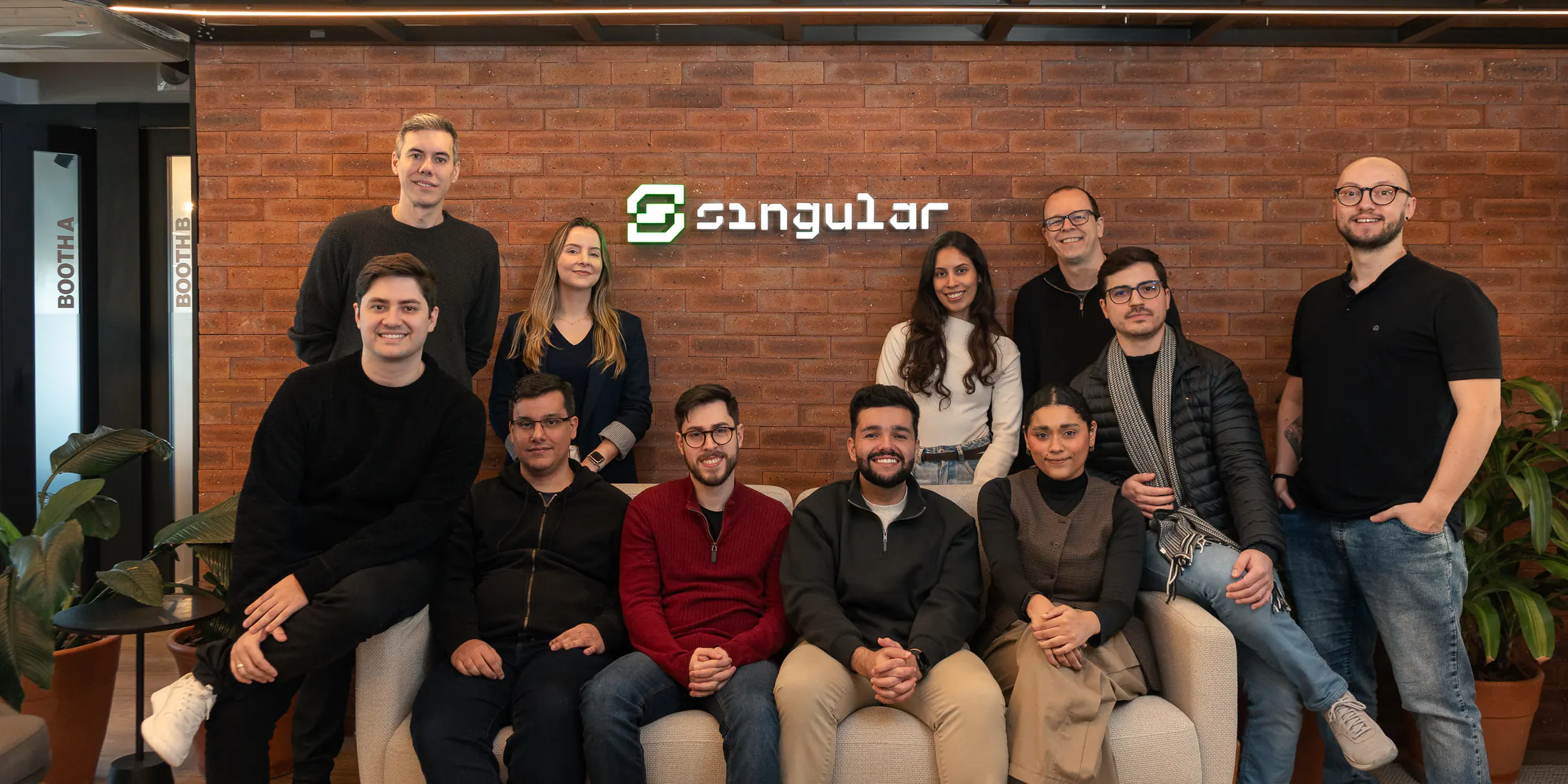 The Singular team at the Porto Alegre office